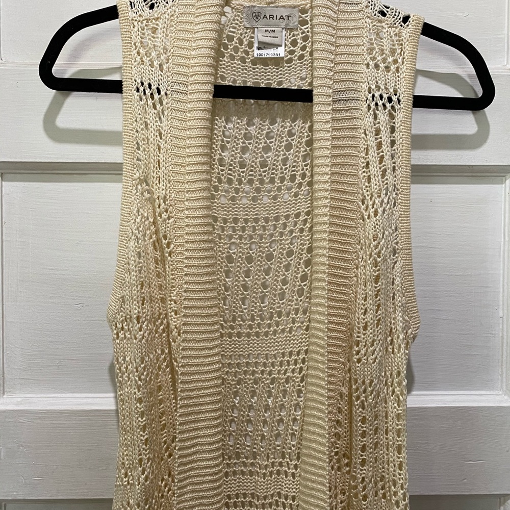 NWOT Ariat sweater vest